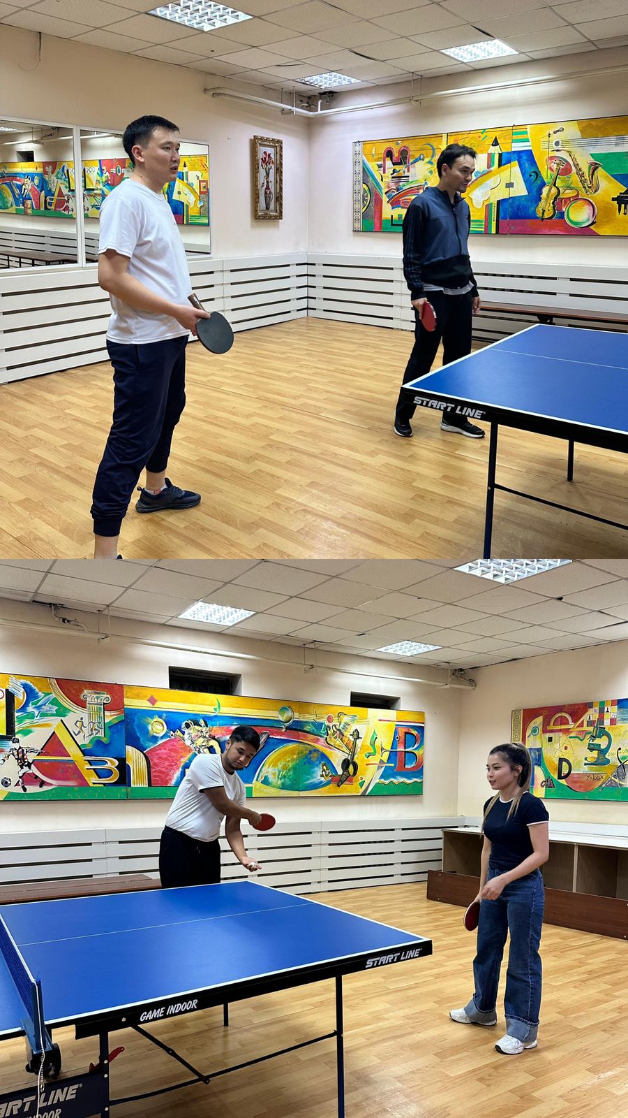 A Table Tennis Tournament Held at the Department of PPNCF within the Framework of SDG  3